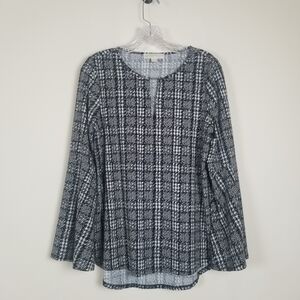 Michael Kors Bell Sleeve Stretchy Top Medium